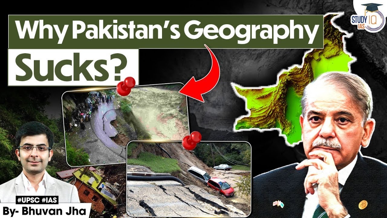 Why Pakistan Is Trapped by Its Geography? | Deep Geopolitical Analysis | Geography Optional