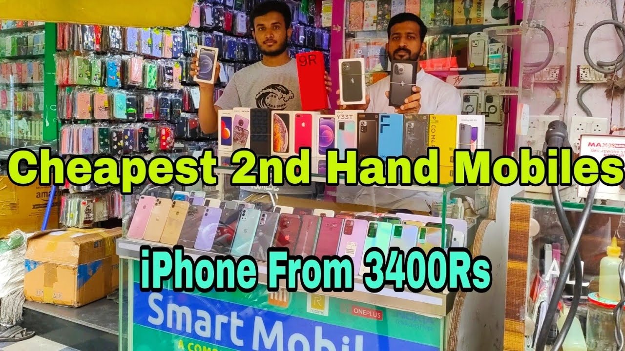 2nd Hand Mobiles At Jagdish Market || Cheapest Second Hand Mobiles For Sale ||