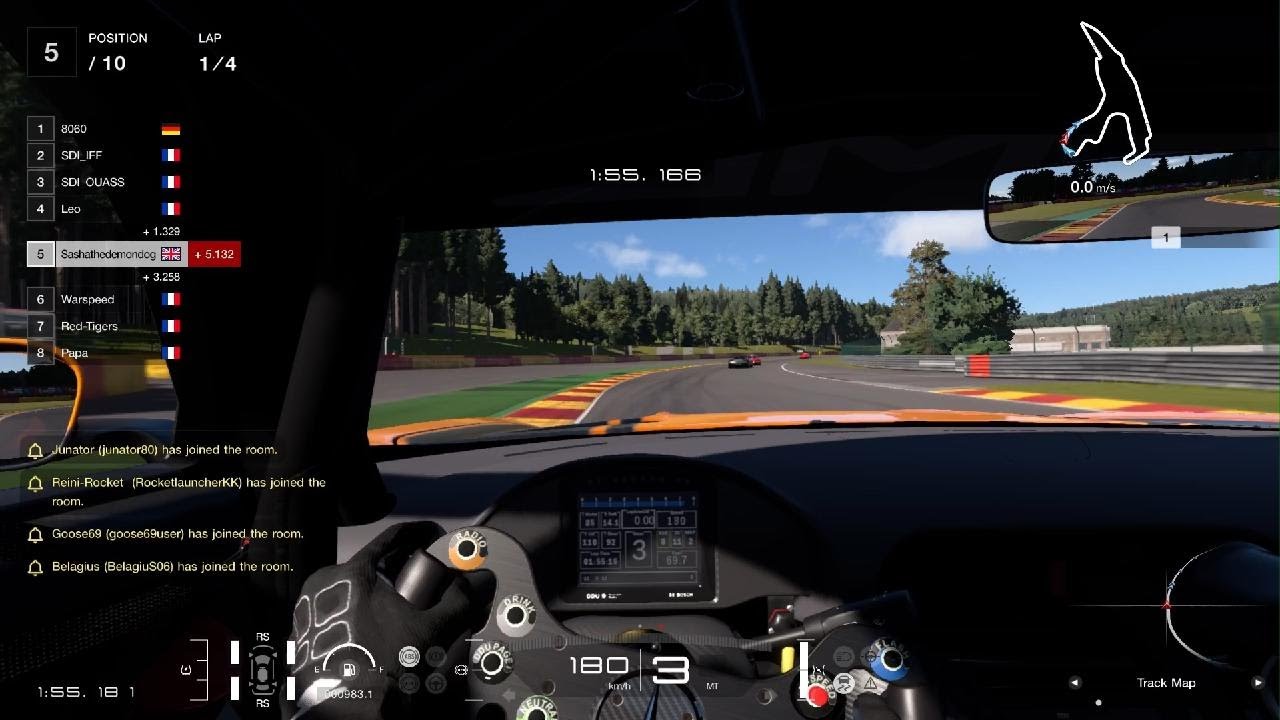 Gran Turismo 7 spa 4 laps