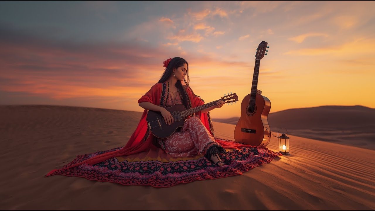 Romantic Andalusian Guitar & Arabic Oud | Spanish Flamenco Rumba Instrumental for Relax Work Travel