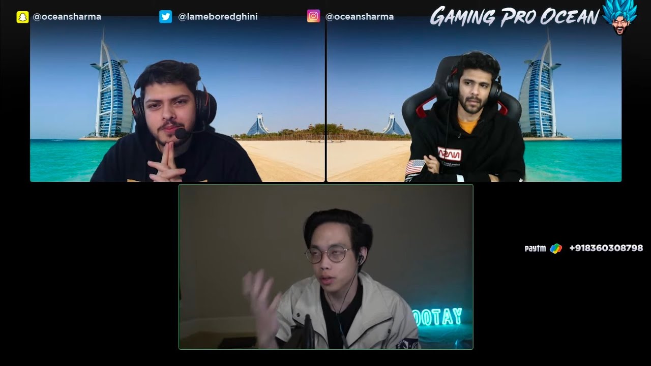@zootay react on godl pmgc drop and fight #zootay #oceansharma #pmgc