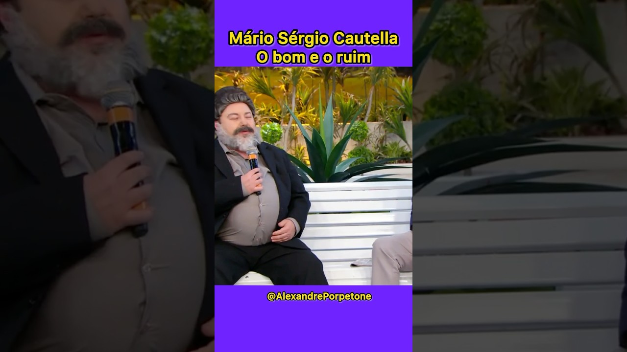 M&aacute;rio S&eacute;rgio Cautella e o fil&oacute;sofo ingl&ecirc;s #humor #imitacao #cortella #fil&oacute;sofo