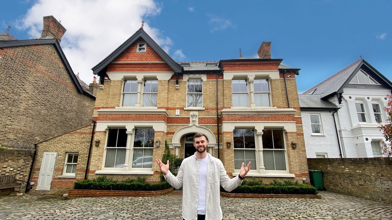 Inside a £5,000,000 7 bedroom London home with elegant interiors and a stunning garden