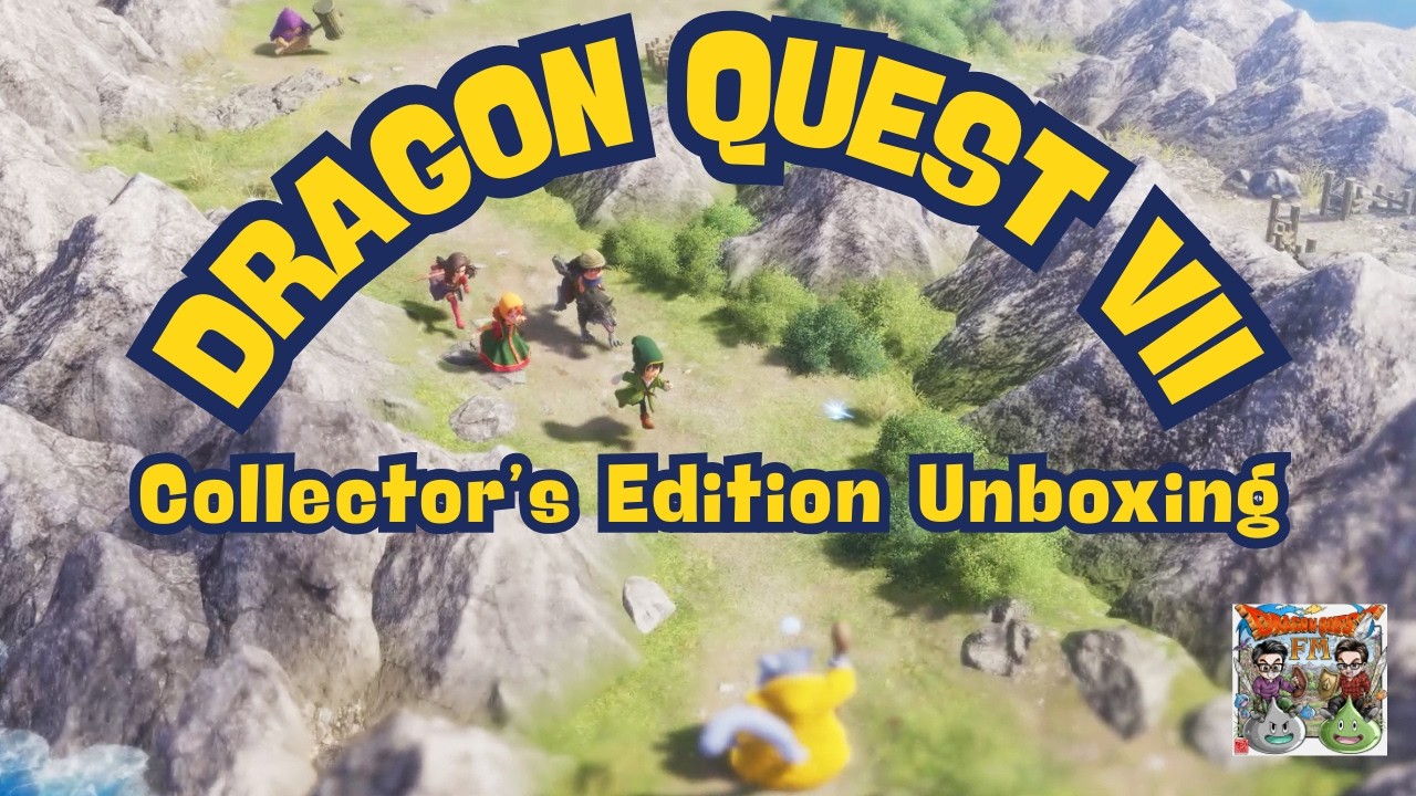 Dragon Quest 7 Reimagined Collector's Edition UNBOXING