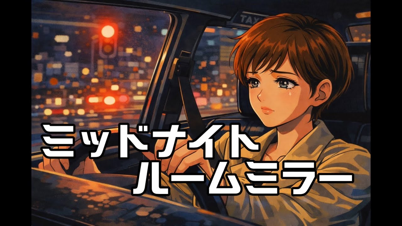 ミッドナイト　ルームミラー【80's Japanese City Pop – Tokyo Night Drive】