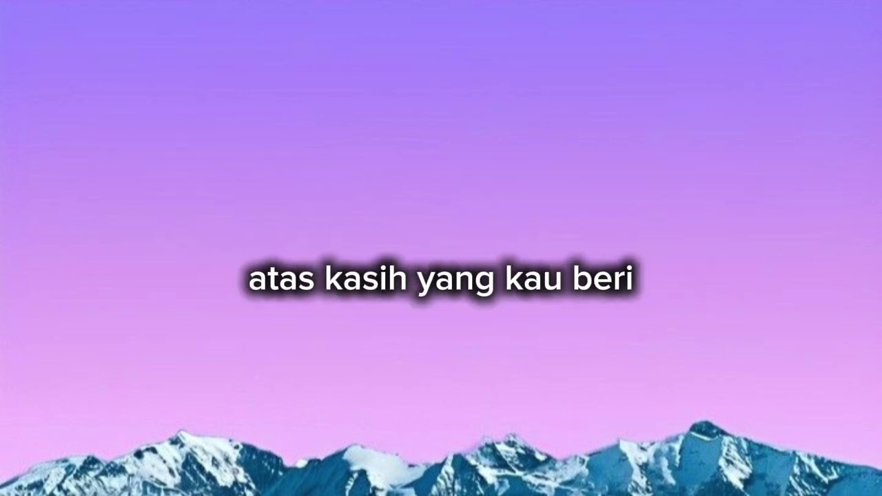 🌙Terimakasih ya Tuhanku atas semua nikmatnya 🌙| (lyrics music) By Ganang music official 