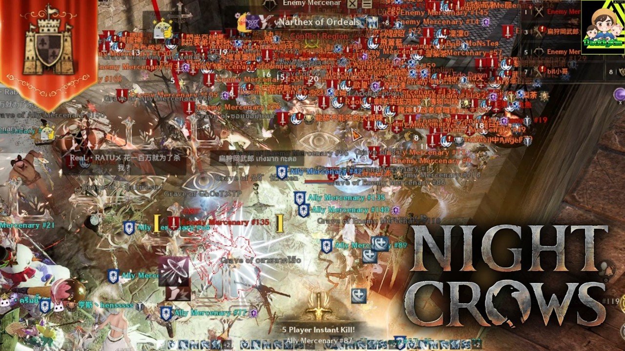 [2K] Night Crows: 250vs250 Crusade War (The untouched Holy treasures)