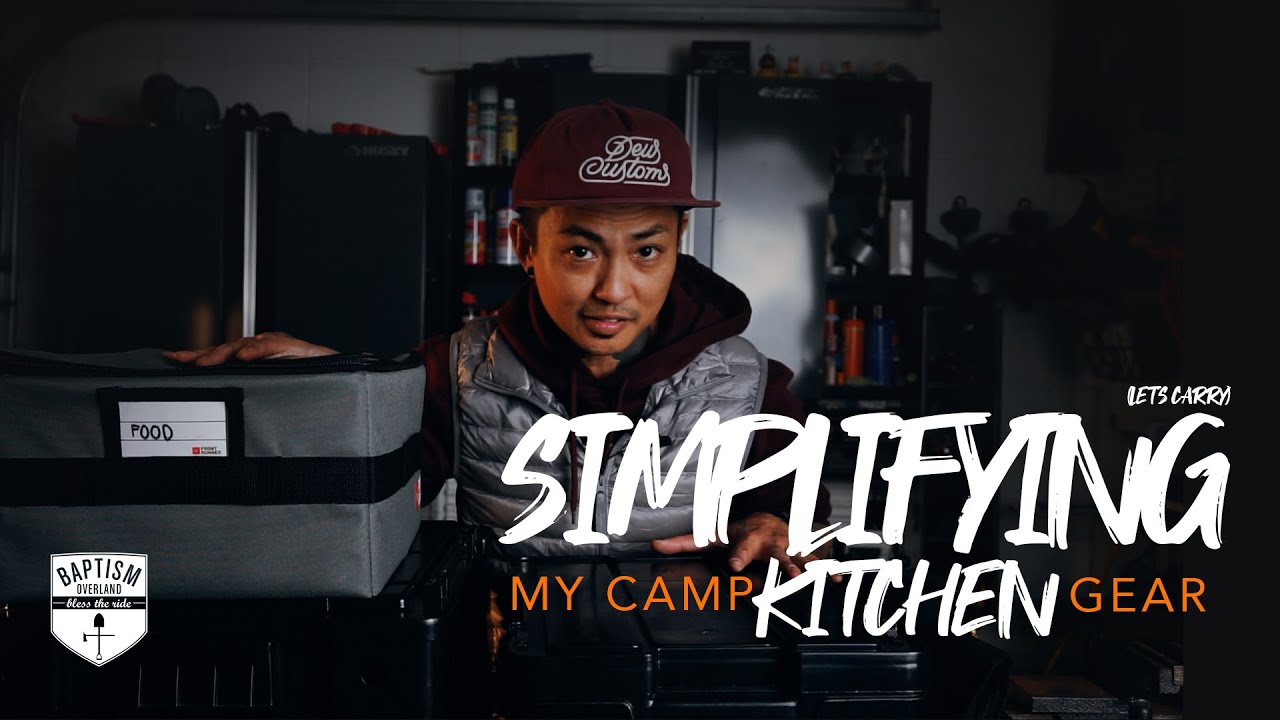 Simplifying My Camp Kitchen Gear