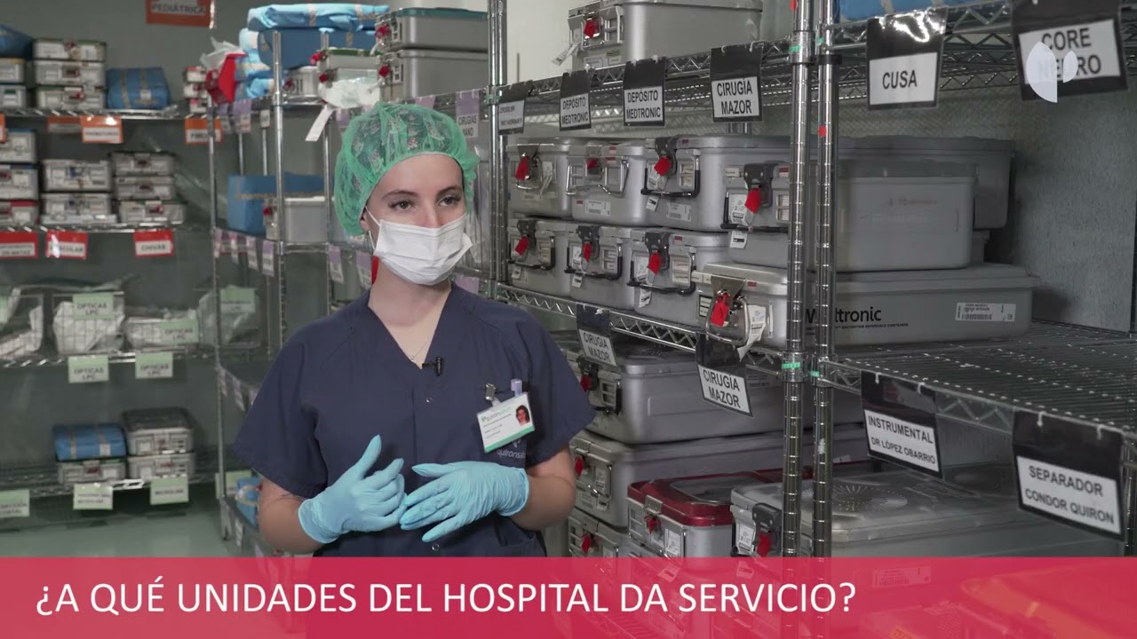 Central de esterilización de Hospital Quirónsalud Barcelona: el resultado de un engranaje perfecto
