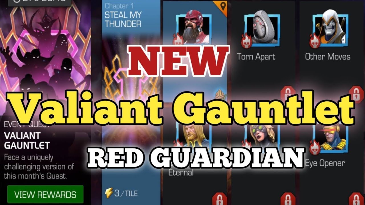 New Valiant Gauntlet | Still Fits | Marvel Contest of Champions | mcoc