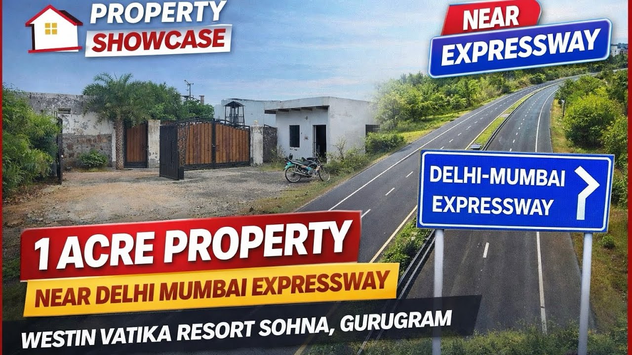 Area 1 Acre Boundary Farmhouse For sale | Westin Vatika Resort Sohna 