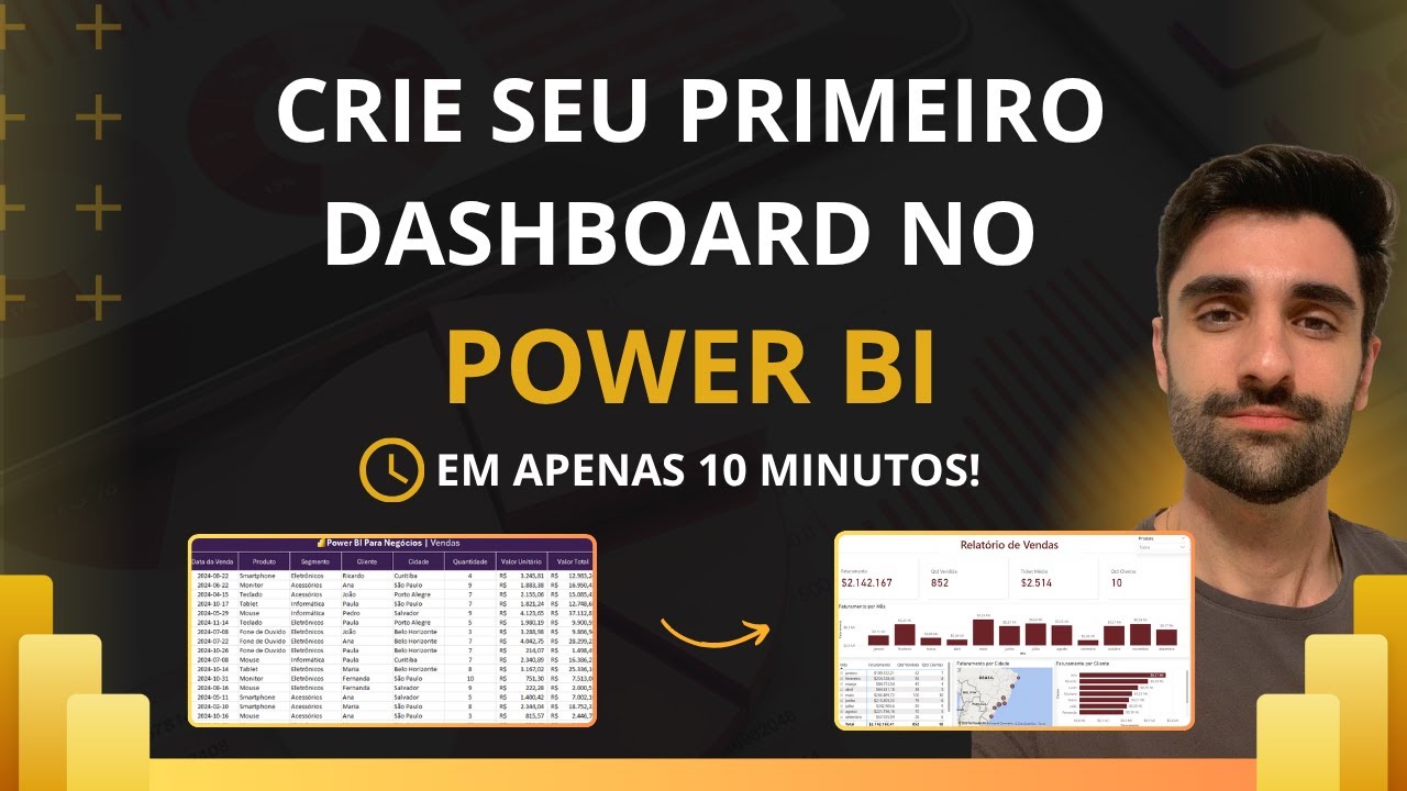 Crie Seu Primeiro Dashboard no Power BI (Passo a Passo para Iniciantes) 2026