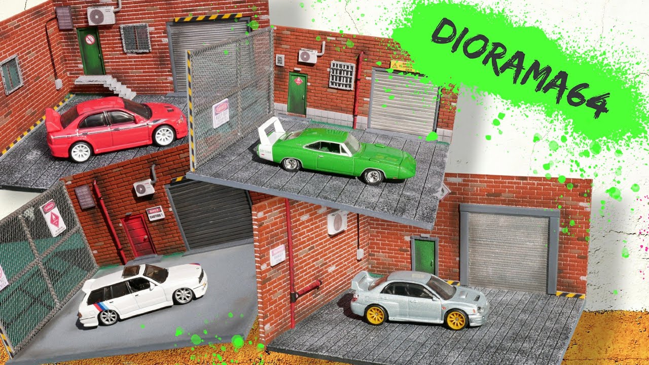 HOW TO MAKE FOUR MINI DIORAMAS 1\64