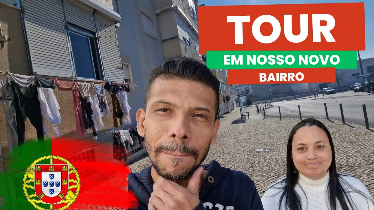 TOUR no nosso BAIRRO em ODIVELAS / PORTUGAL 🇵🇹