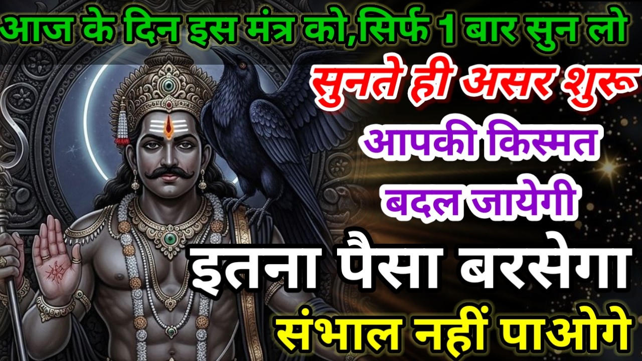 धीमी आवाज में चलाकर छोड़ दें, फिर देखो पूरी दुनिया आपके तलवे चाटेगी, अपार धन प्राप्त होगा #mantra