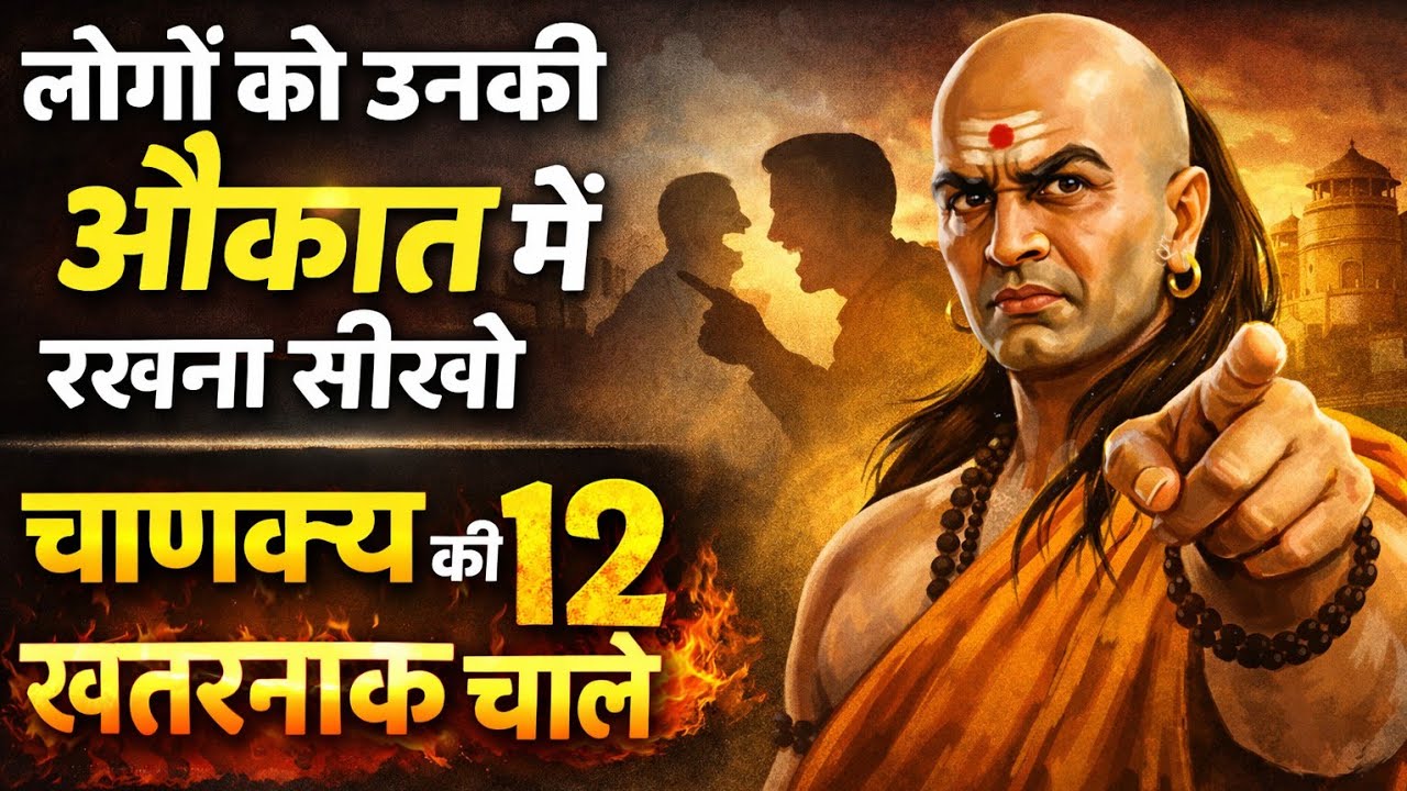 लोगों को उनकी औकात  में रखना सीखो | चाणक्य की 12 खतरनाक चाले | Chanakya Niti 
