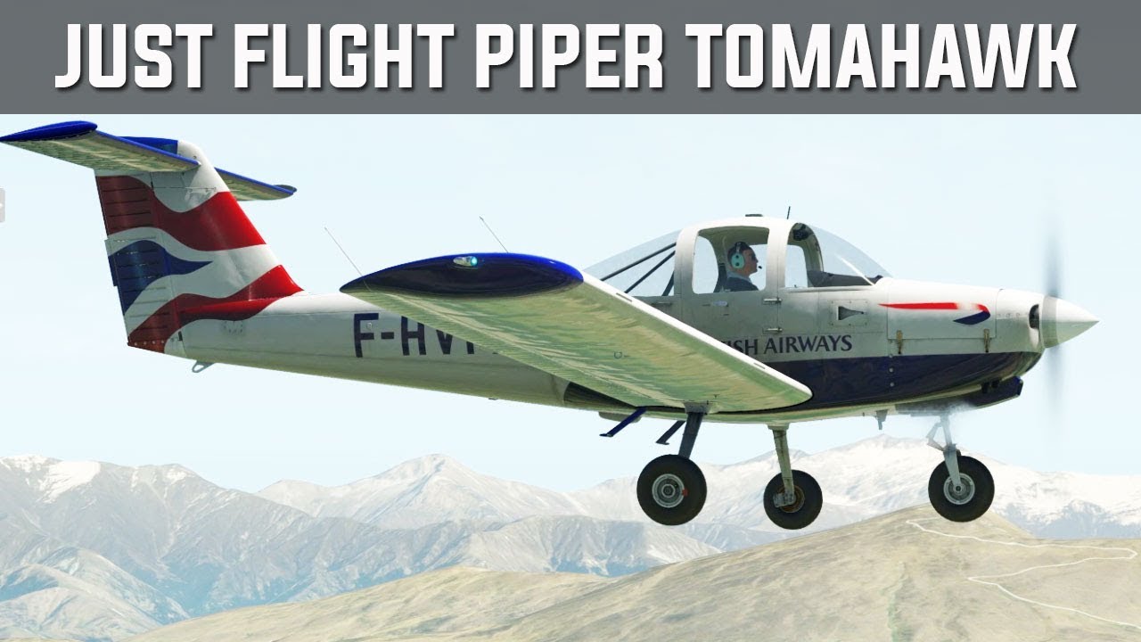 X-Plane 11 - Just Flight PA-38 Piper Tomahawk - First Look