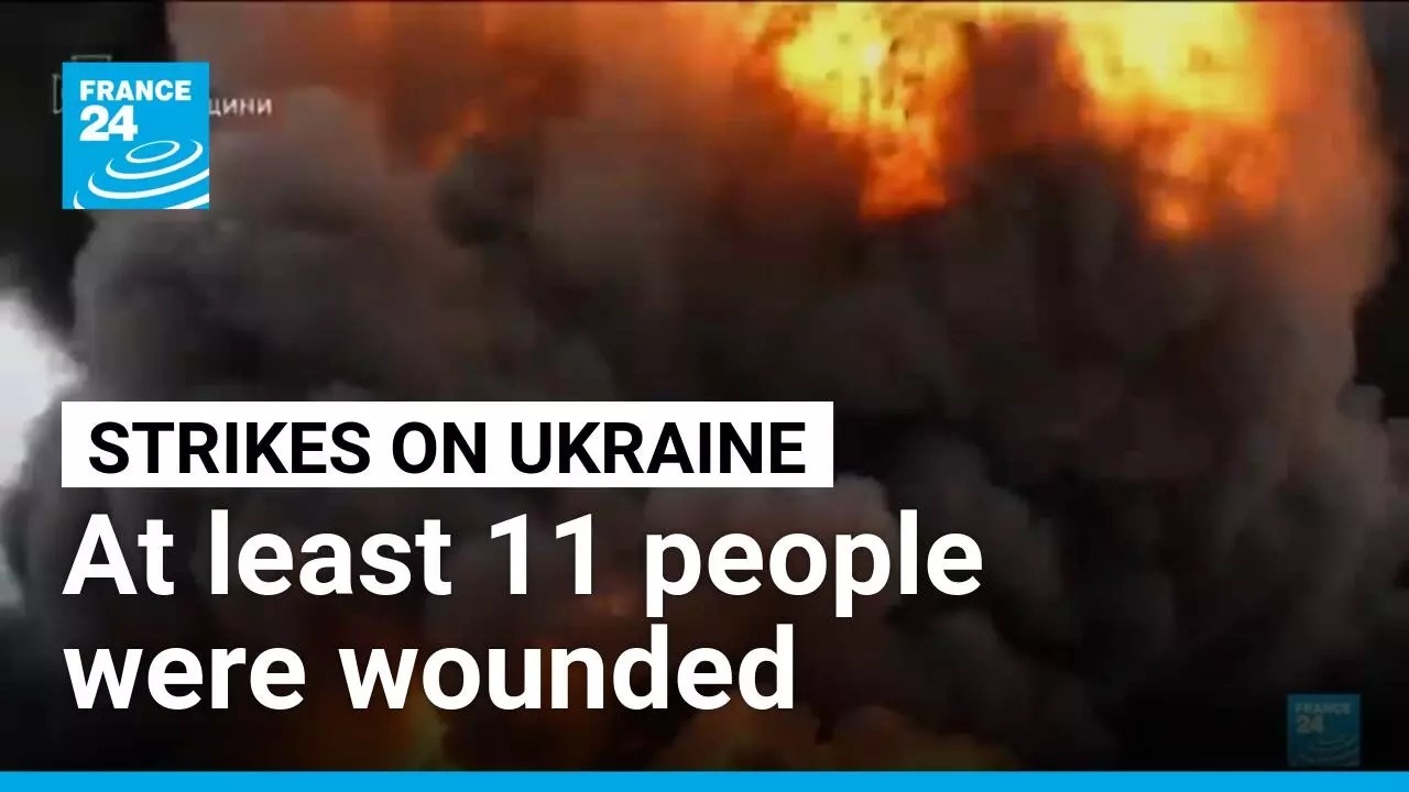 11 wounded in overnight Russian missile and drone strikes on Kyiv &bull; FRANCE 24 English