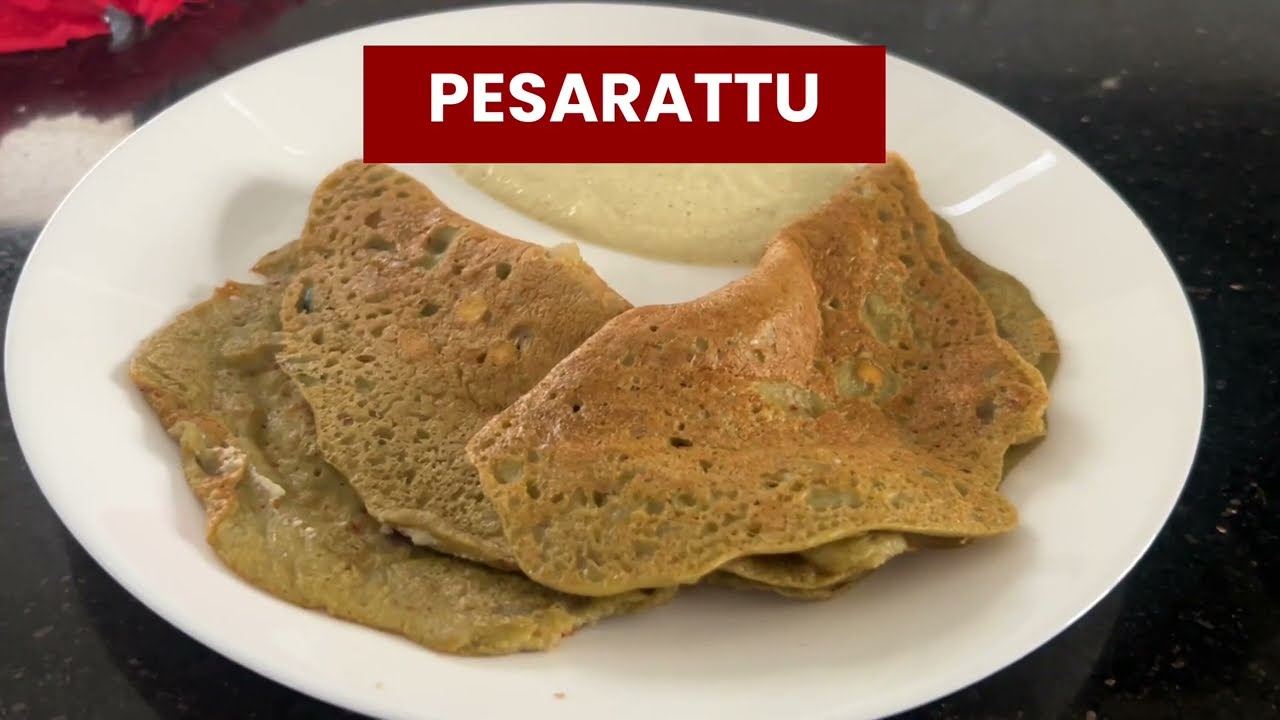 காலை உணவுக்கு Perfect!சத்தும் ருசியும் சேர்ந்த பசுமை தோசை 😍🥞 Protein Rich Pesarattu 💪
