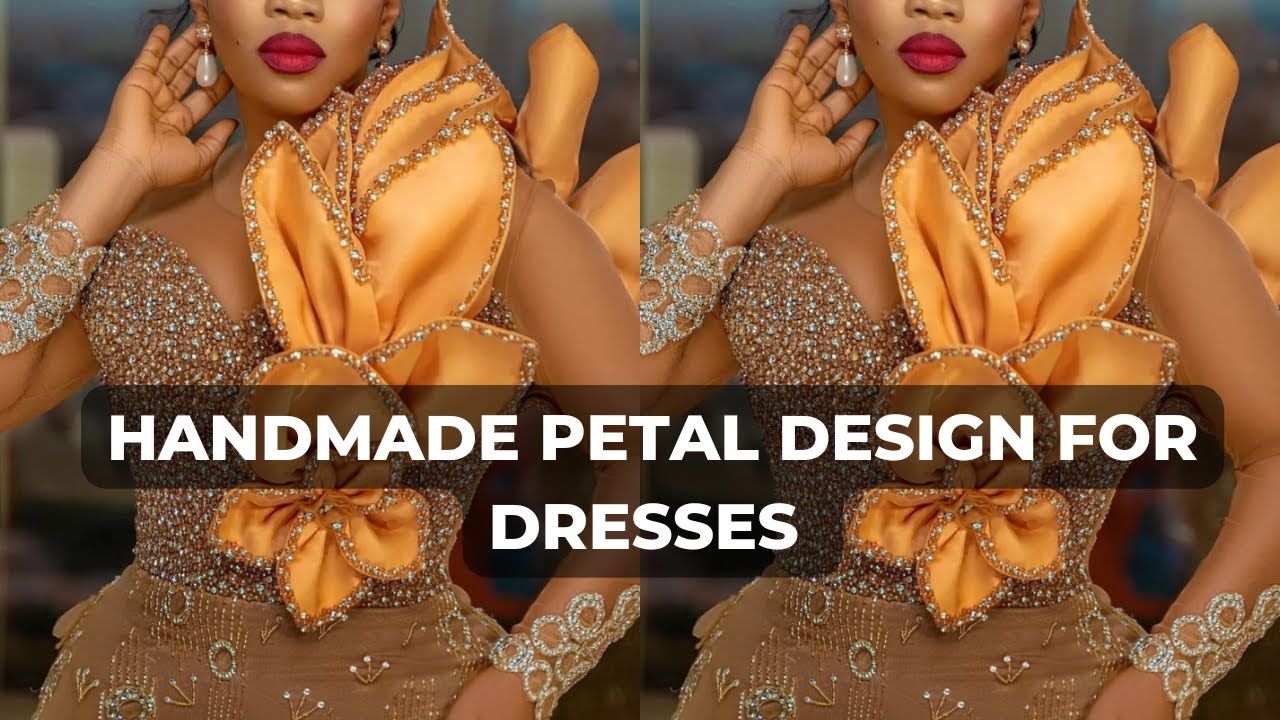 HOW TO MAKE STRUCTURED 3D PETAL DESIGN ON OUTFITS, HEADPIECES & MORE | BEGINNER-FRIENDLY TUTORIAL