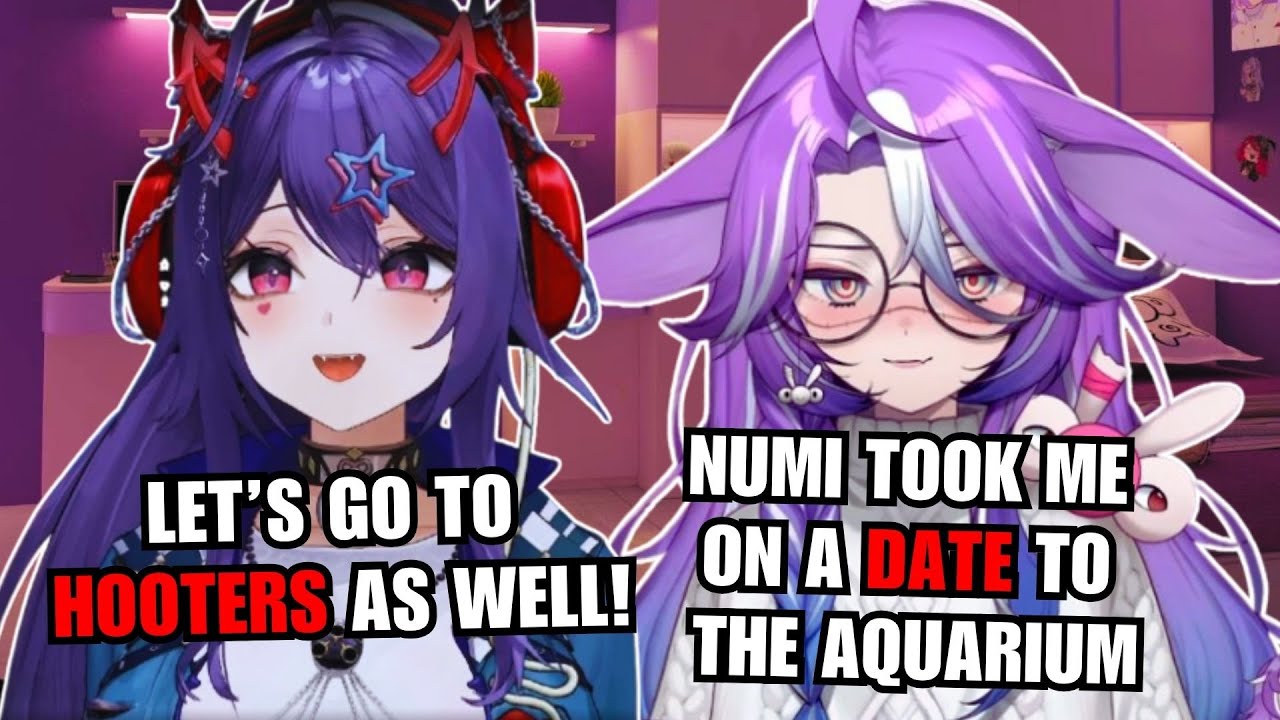 Numi and Michi Went on a Date at the Aquarium