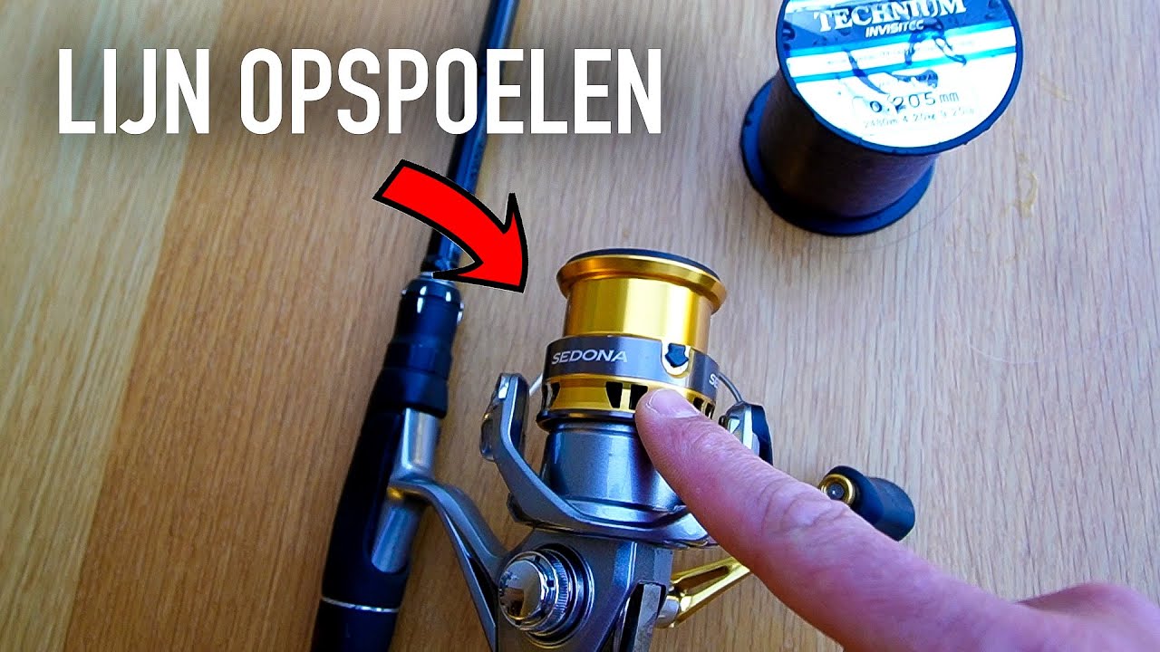 Stekkie -  lijn opspoelen!