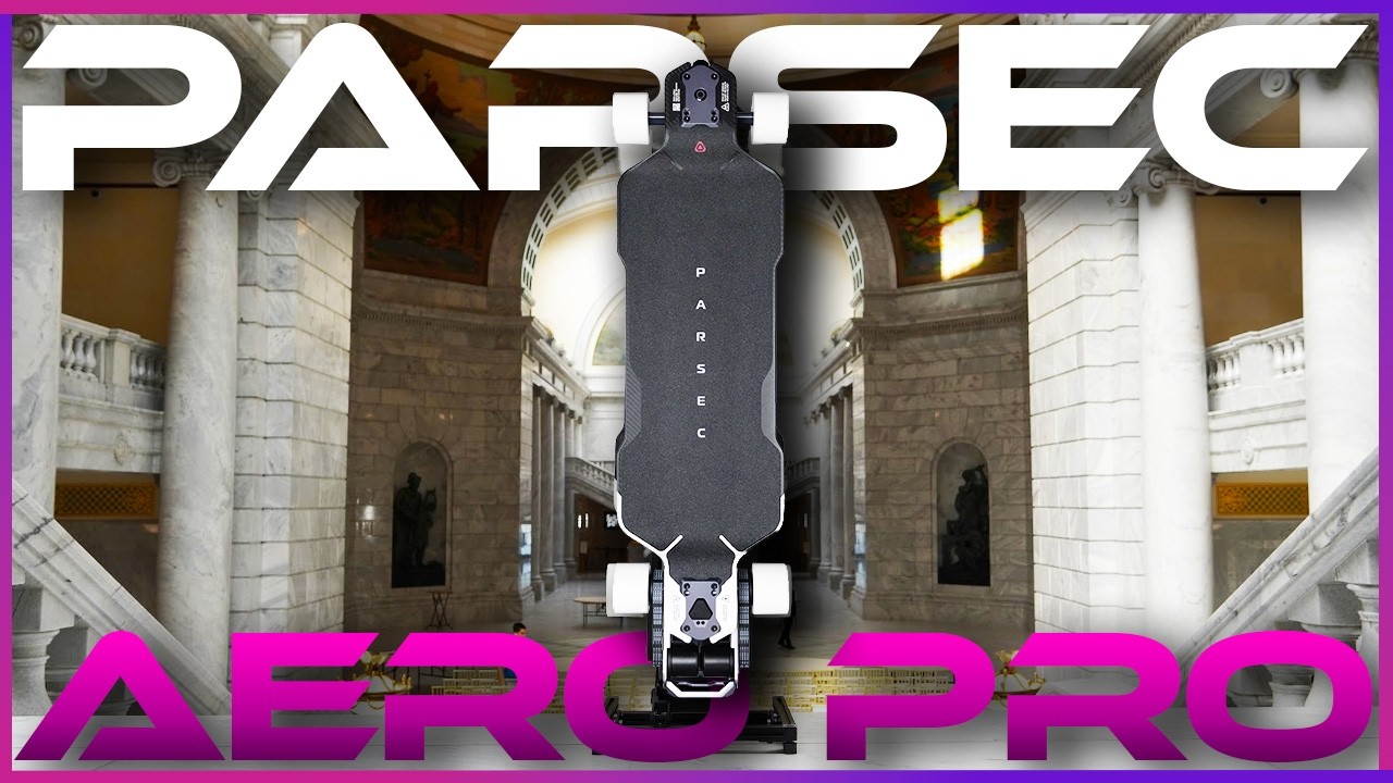 ULTIMATE COMPREHENSIVE PARSEC AERO PRO X FULL REVIEW. Parsec Electric Skateboard Eskate Review