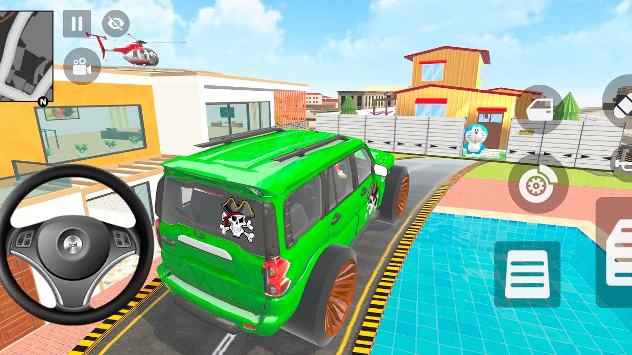 🤩Franklin went to Doraemon house 🏡 Indian theft auto simulator💥 