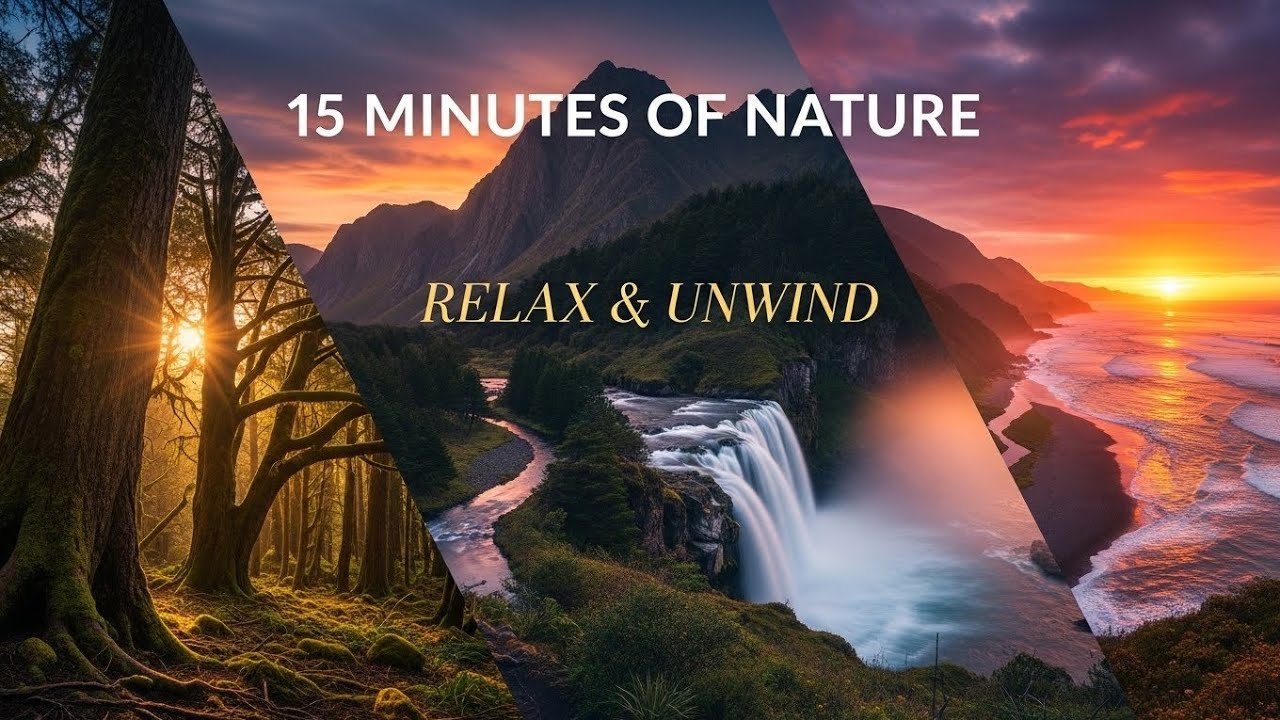 🌿 15 Minutes of Beautiful Nature Scenery | Relaxing & Peaceful Landscapes
