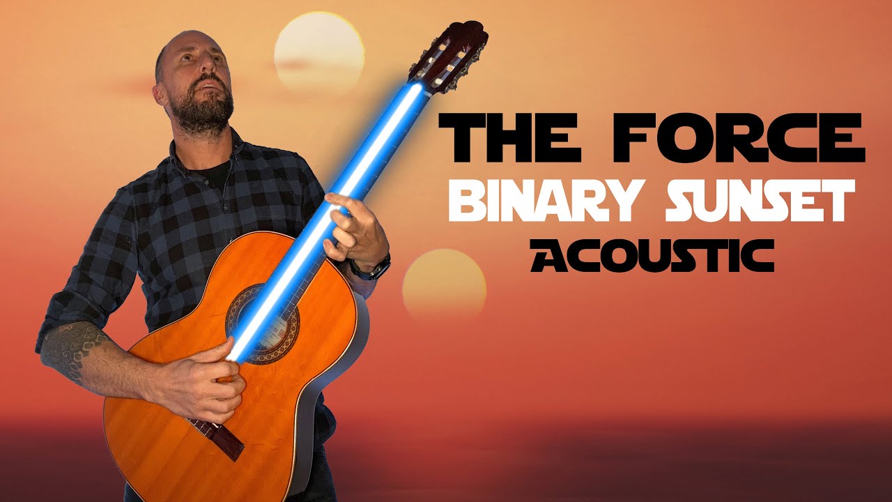 The Force Theme (Binary Sunset) Easy Acoustic