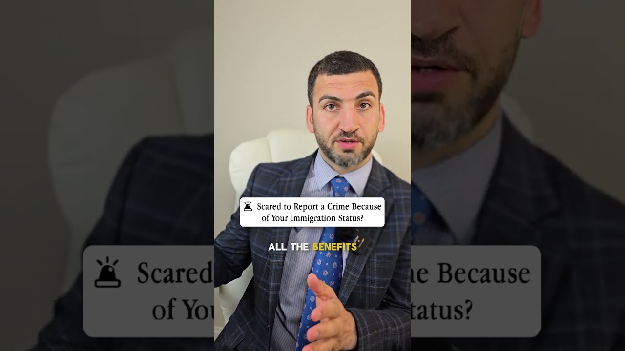 Afraid to report a crime because of your immigration status?