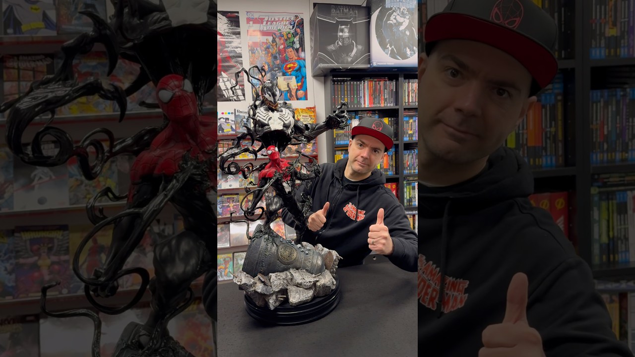 XM Studios Spider-Man Symbionte Trasformation #iosonounvirtuale #spiderman #venom #xmstudios #marvel