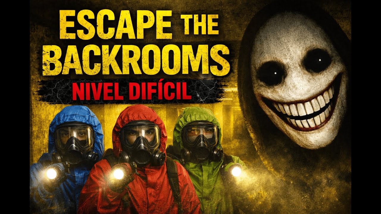 Escape the Backrooms | Jugando con Amigos | Dificultad Difícil