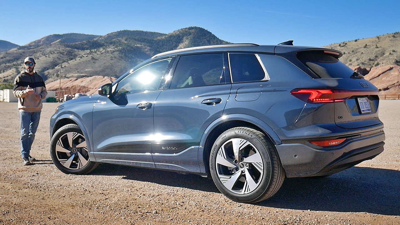 Audi Q6 e-tron 2026 года — невероятно комфортный, но без какой-либо индивидуальности.