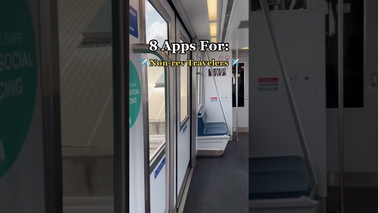 8 Essential Apps for Non-rev Travelers #shorts