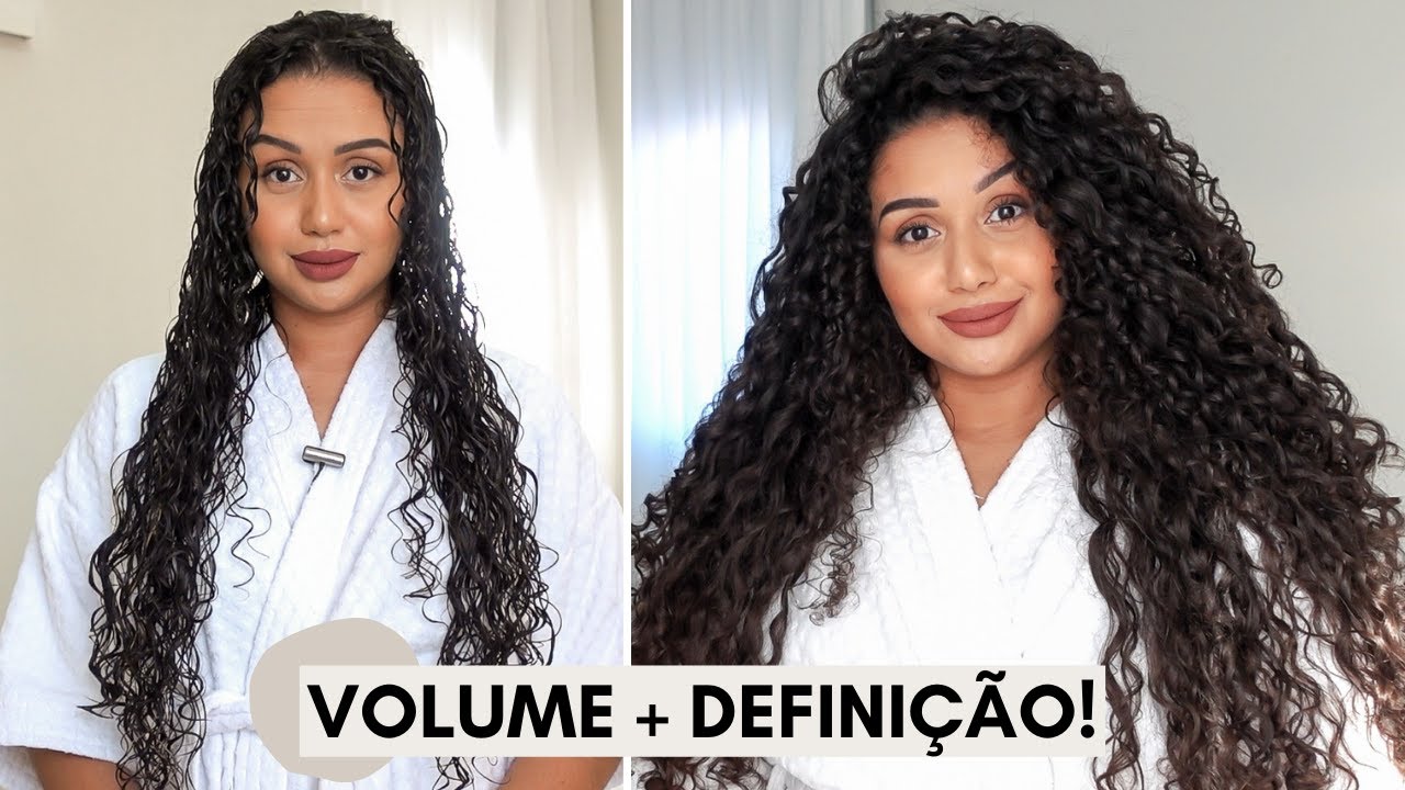 COMO ESTOU FINALIZANDO O MEU CABELO CACHEADO!