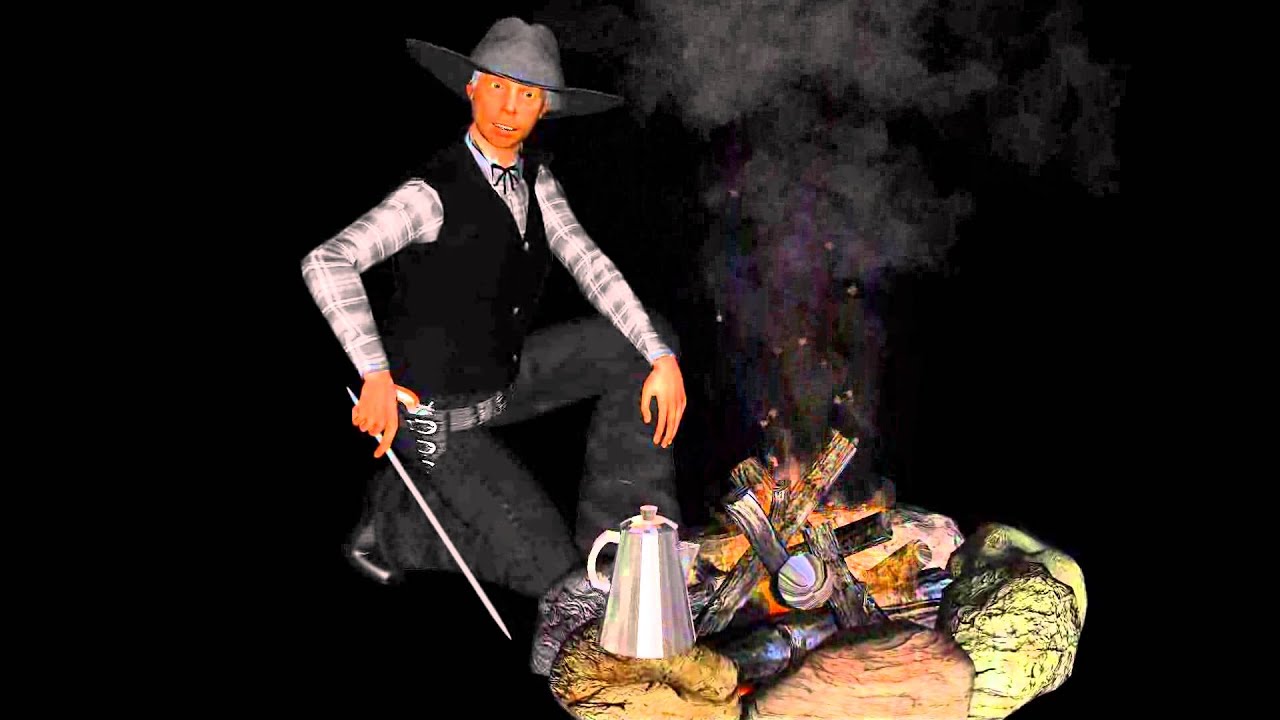 Cowboy Jeff's Camp animated by Jeff Johnson