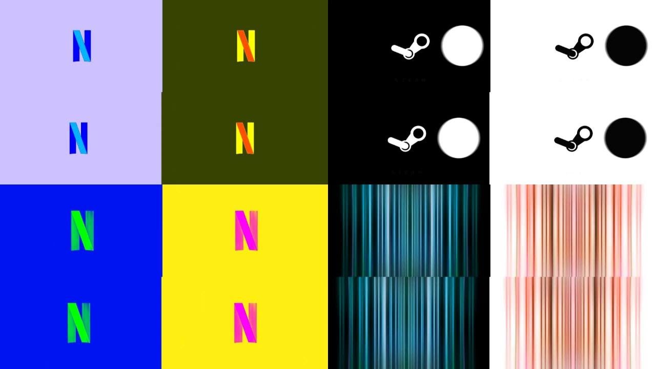 Netflix and Steam Logos Effects (Gamavision Csupo Effects EXTENDED) SixteenParison