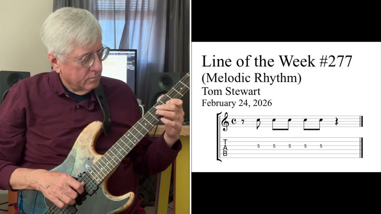 Line of the Week #277 - Motif Development Using Melodic Rhythms 