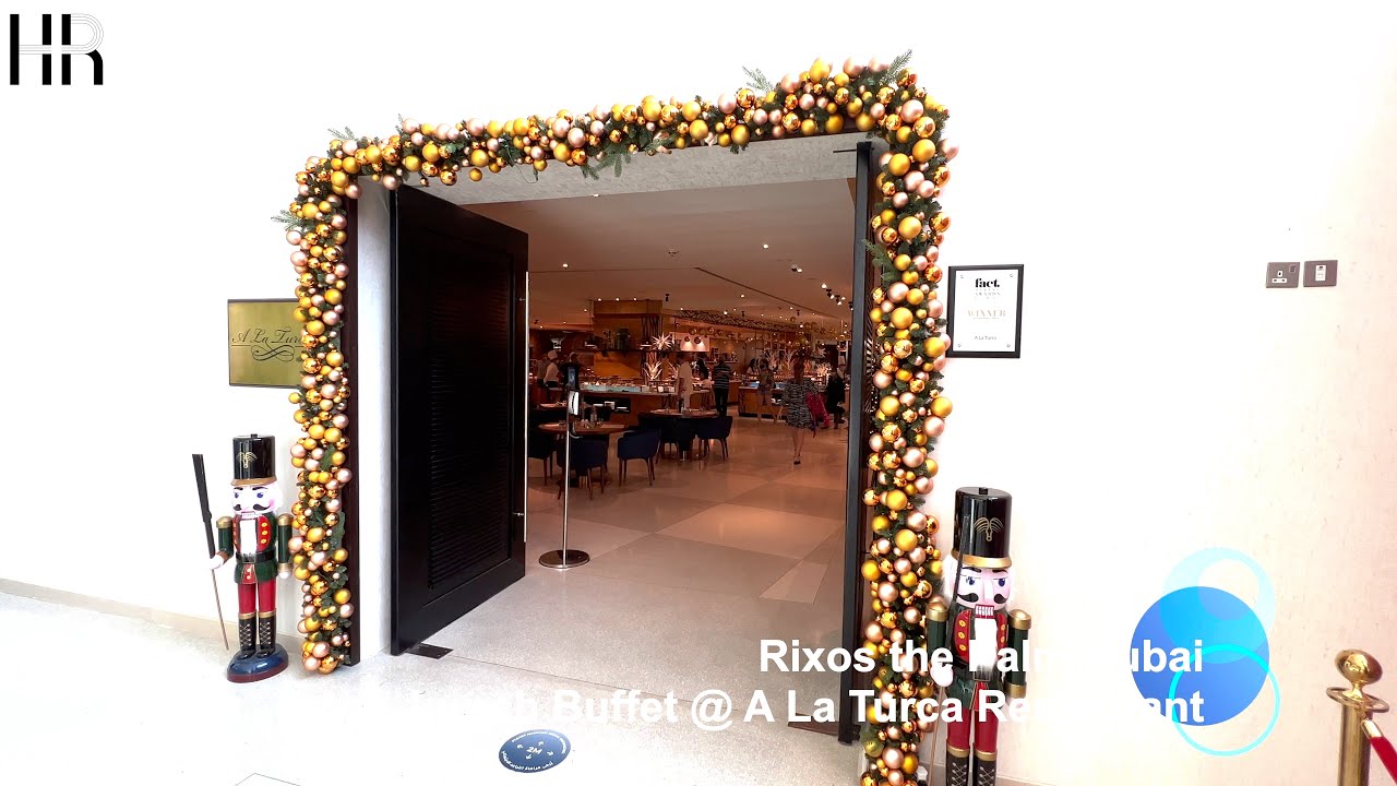 Rixos The Palm Dubai Lunch Buffet