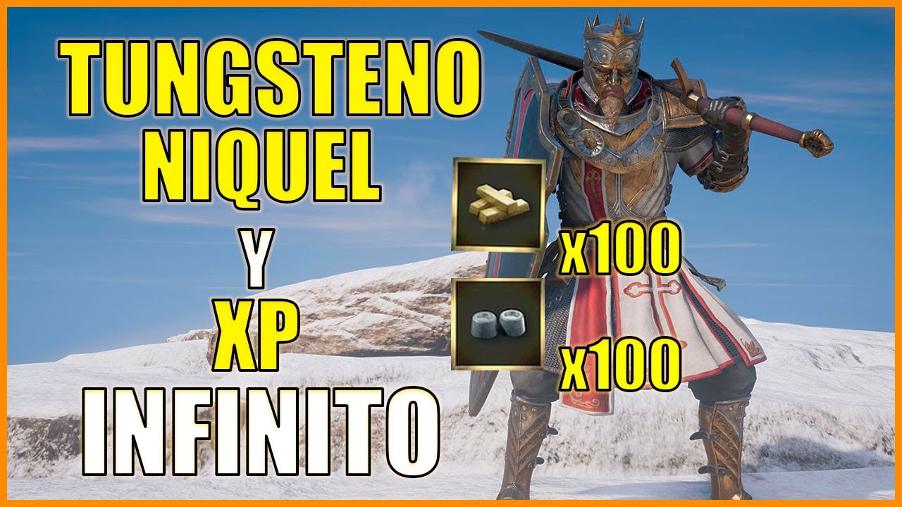 Assassin's Creed Valhalla | Obten Niquel, Tungsteno y XP INFINITOS