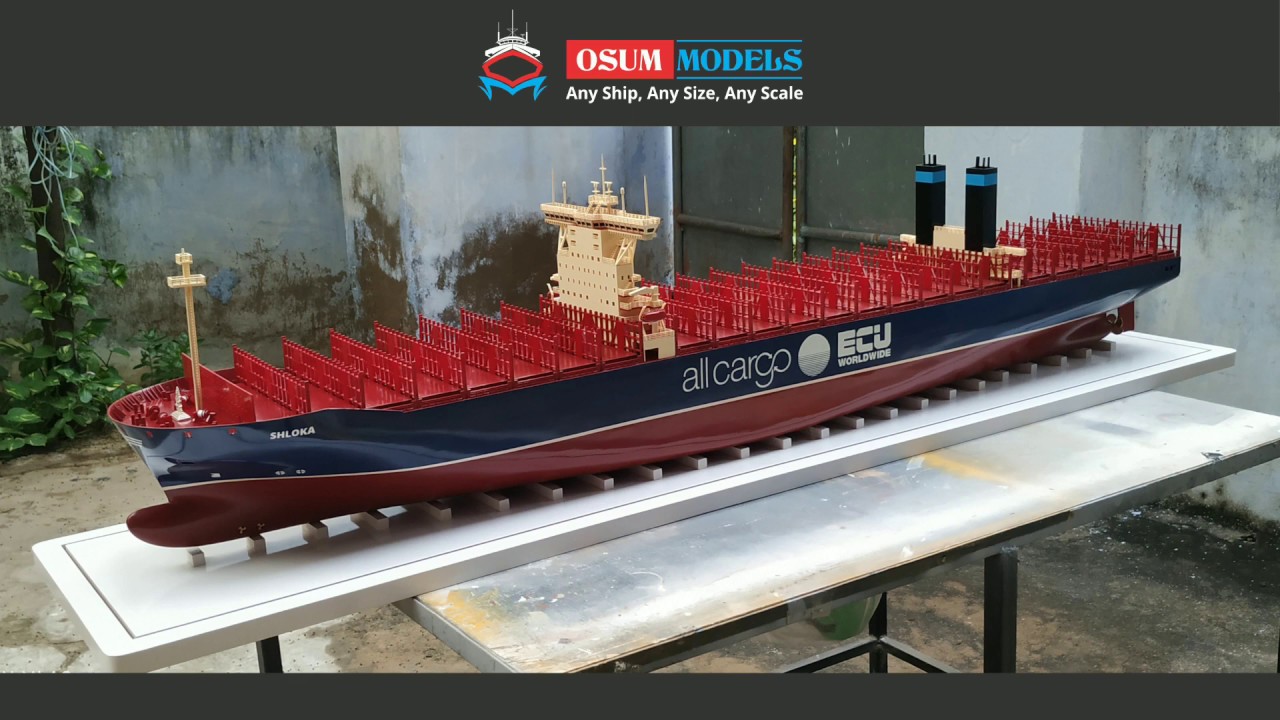 Triple E Class Container Vessel Model