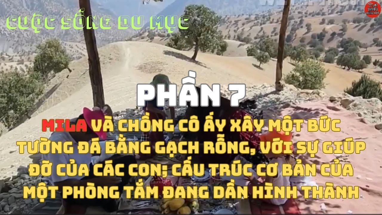 CSDM Phần 7 | Mila cùng chồng xây dựng nhà tắm với sự giúp sức của các con