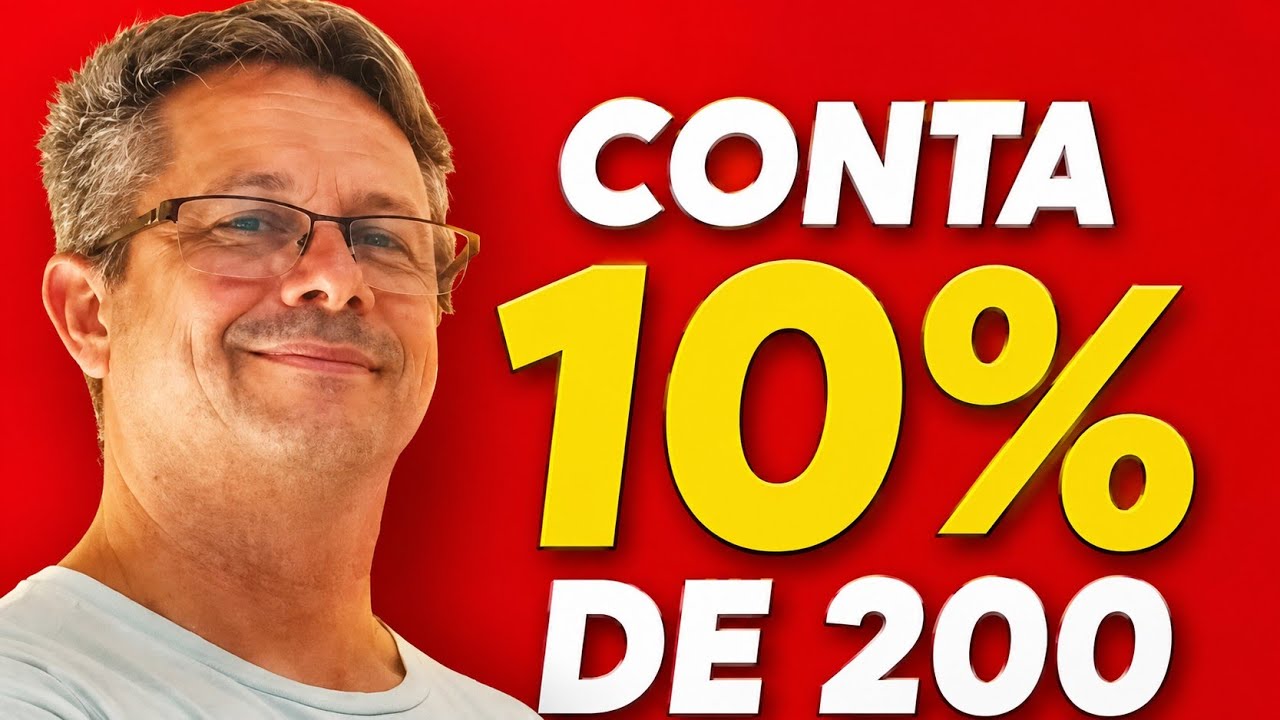 Nunca Mais Erre Porcentagem! Método Fácil e Rápido!(Parte 1) 