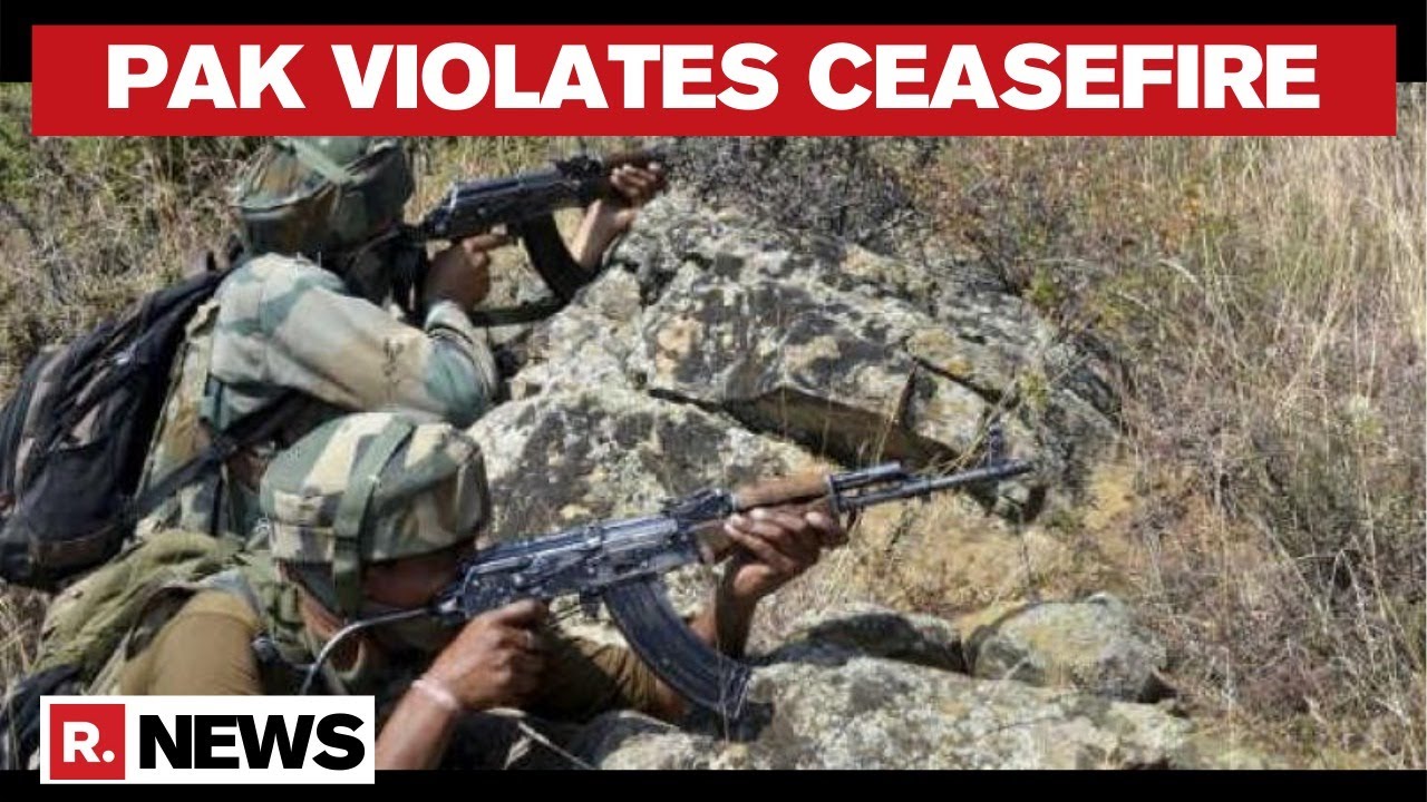 Pakistan Resorts To ceasefire Violation In Poonch District, Indian Army Retaliates Befittingly