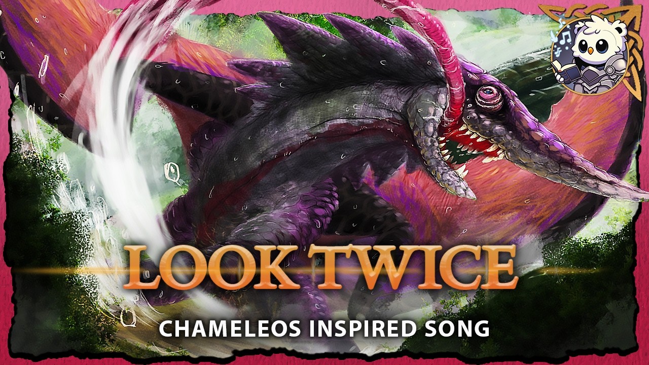 LOOK TWICE (Chameleos inspired Song) | Monster Hunter Rise / Sunbreak | Original Cinematic Alt Rock