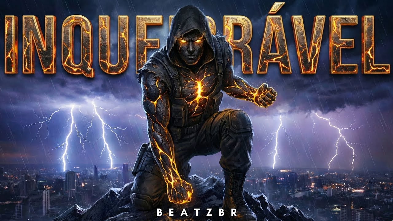 INQUEBRÁVEL - Rap Motivacional Pesado | BeatzBR