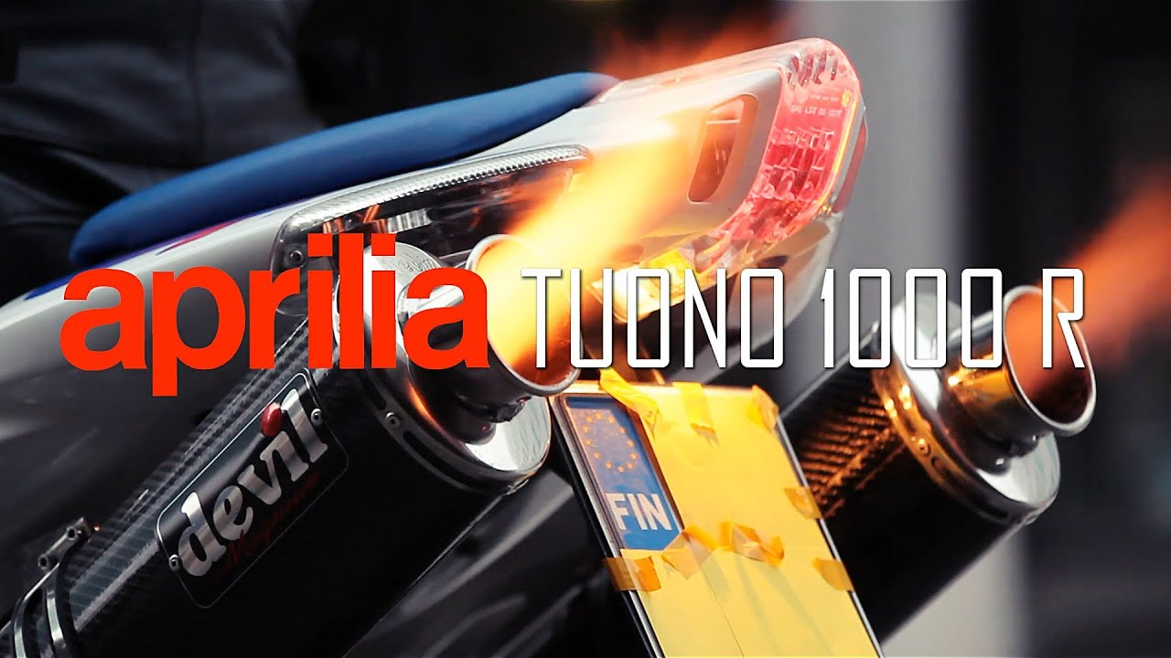 Aprilia Tuono 1000 R Devil Exhaust Sound, HiFi audio