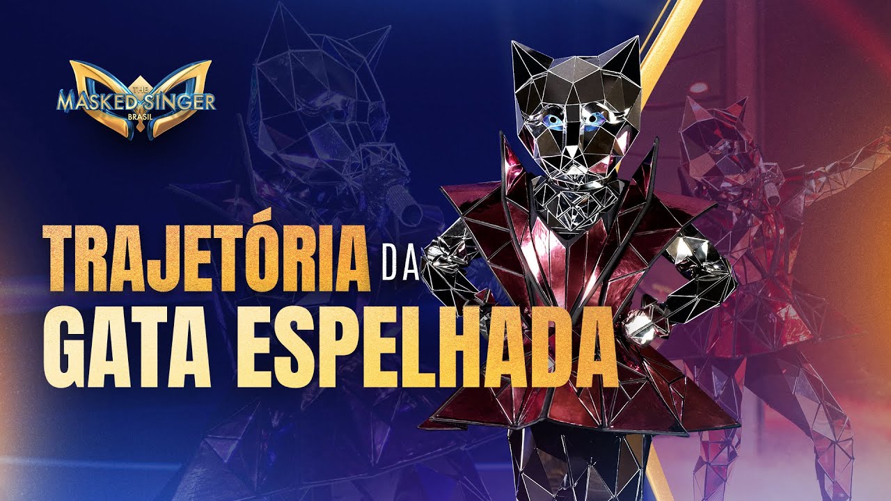 TRAJET&Oacute;RIA DA GATA ESPELHADA | TEMPORADA 1 | THE MASKED SINGER BRASIL
