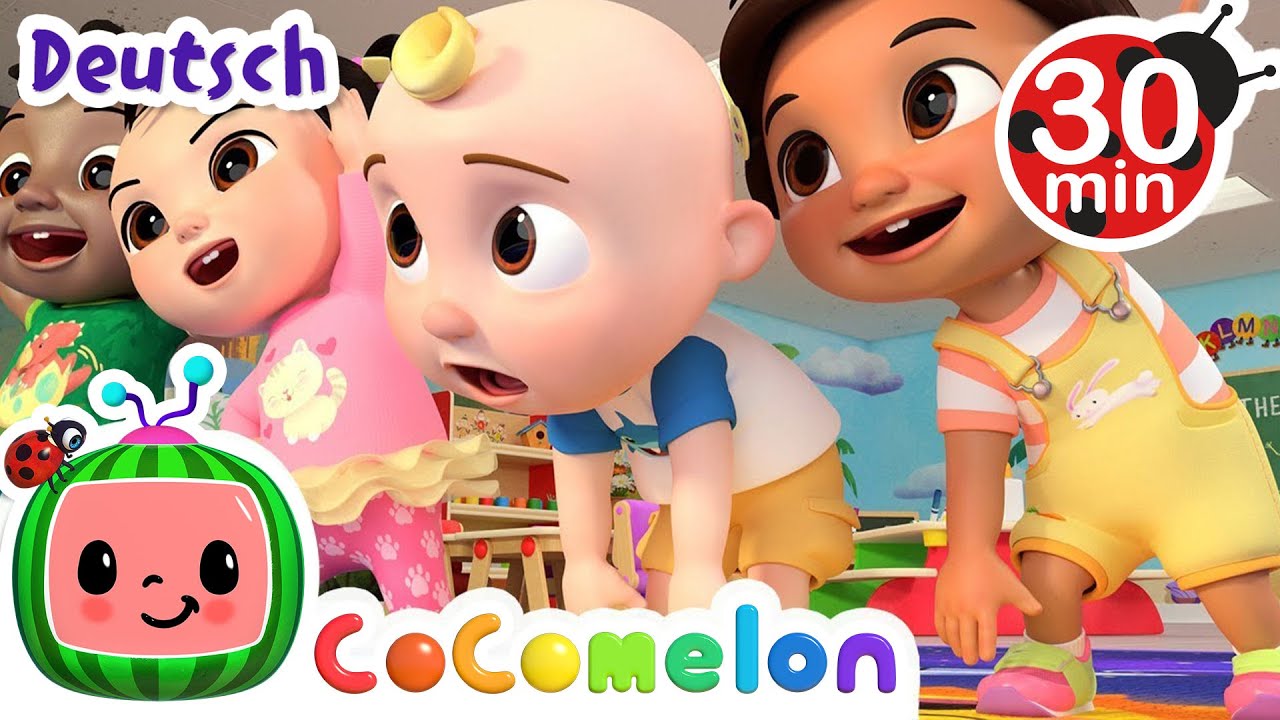 Das Sport-und-Trainingslied | CoComelon Deutsch | Cartoons und Kinderlieder